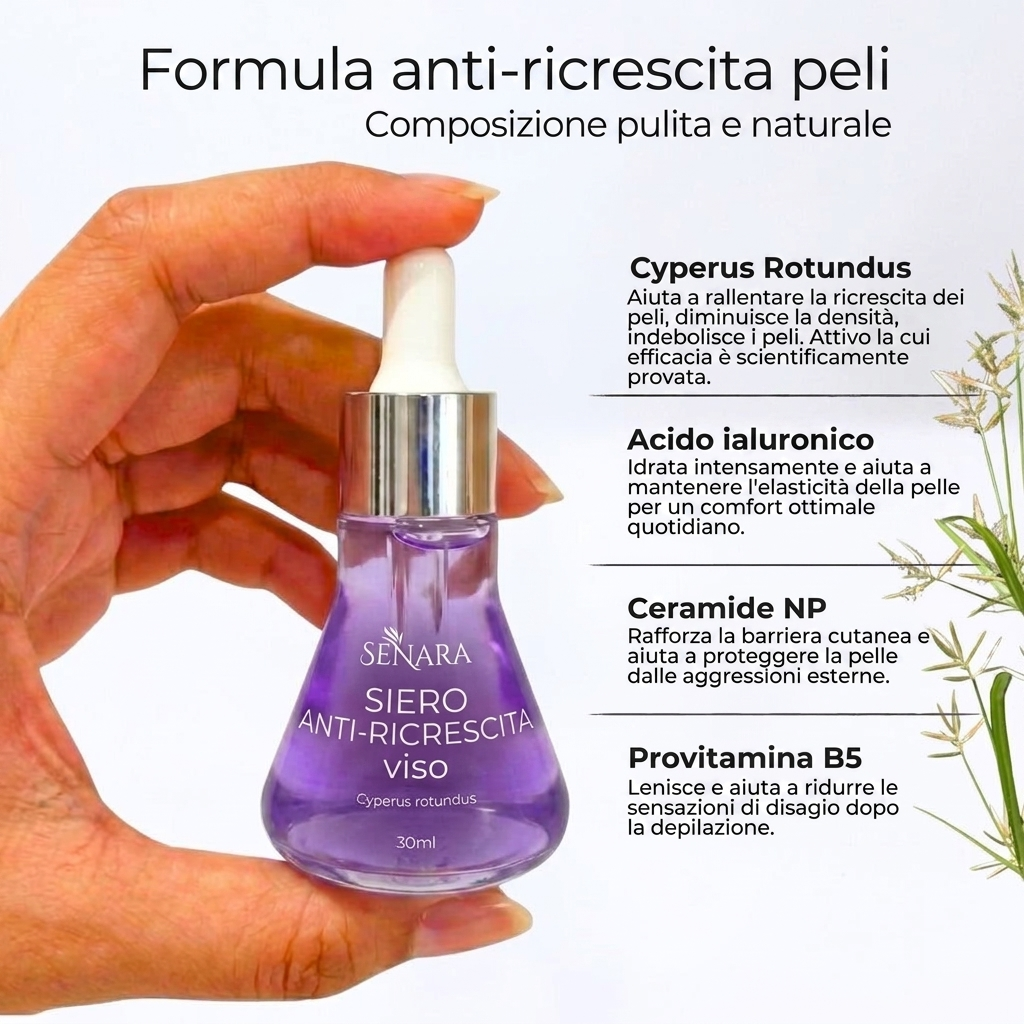 La ricrescita rallenta e alla fine scompare.